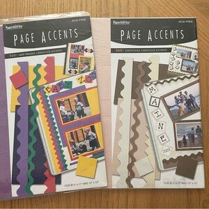 2 sets of Paperbilities page accents